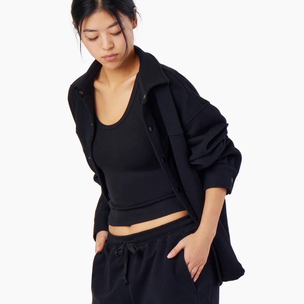 Tkees The overshirt black size 4 SOLD OUT unisex - Picture 2 of 11